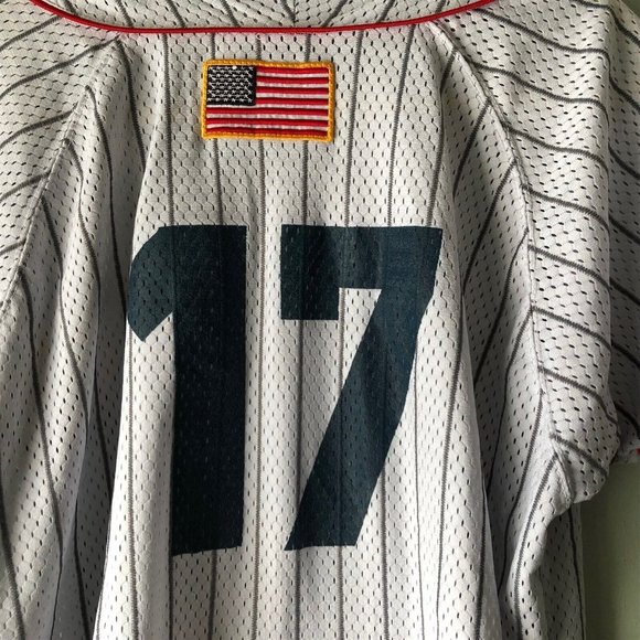 Cooperstown All Star Village Mens Size Small COOPERSTOWN GEAR Game Jersey No 17 - Picture 7 of 7